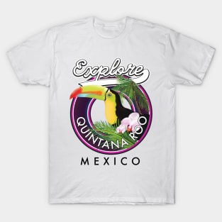 Quintana Roo holbox beach mexico travel patch T-Shirt